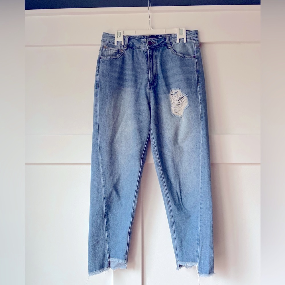 Urban Revivo • Distressed Jeans • Size 10 Large